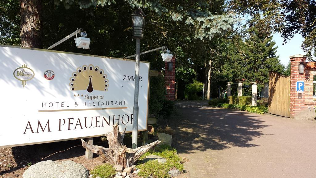 Hotel Restaurant Am Pfauenhof Quakenbrück Zewnętrze zdjęcie